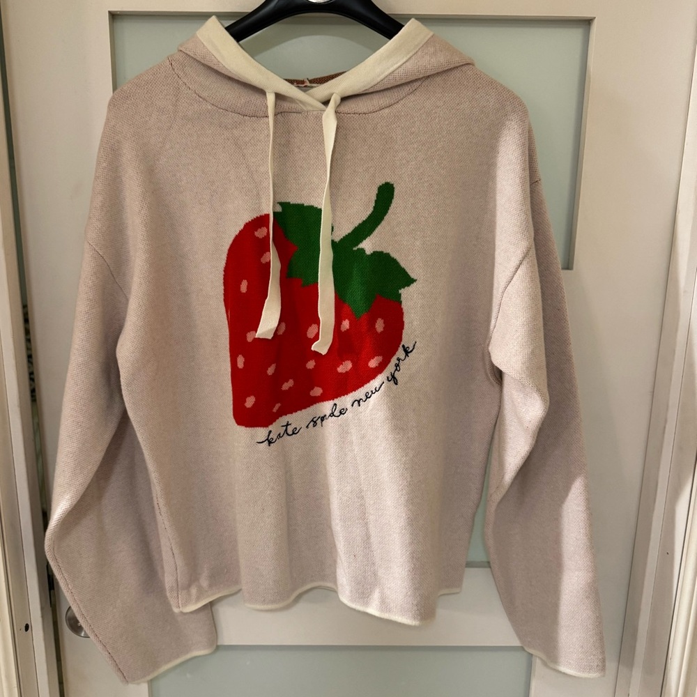 Kate Spade Target Strawberry Hoodie Size S